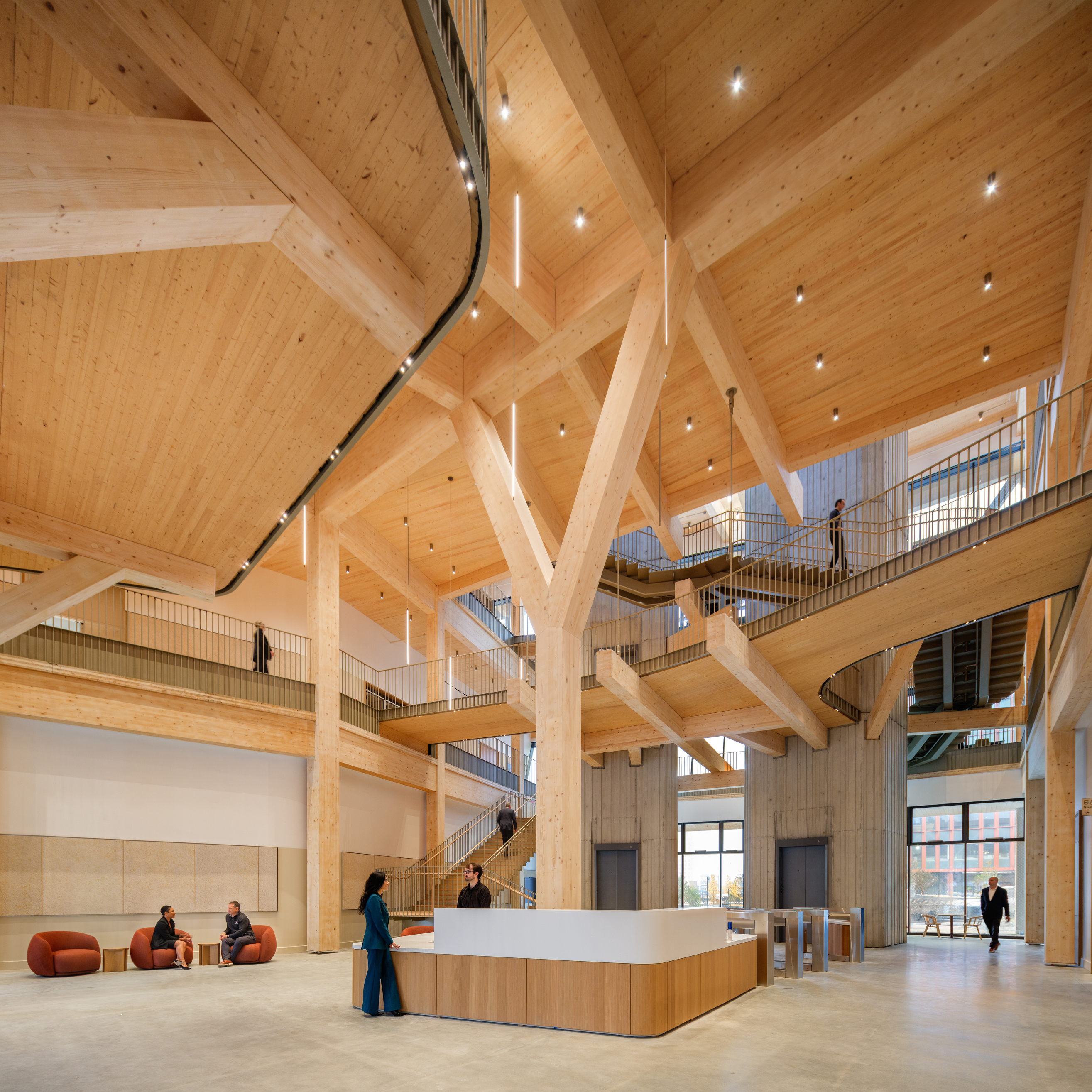 Interior view of the Treehouse